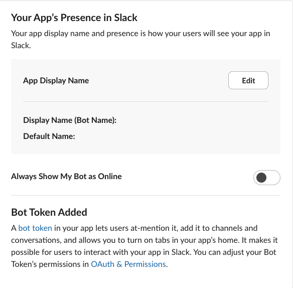 Slack API